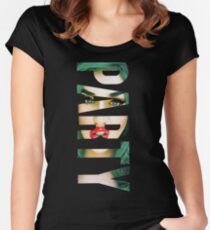 ADORE DELANO - PARTY Women's Fitted Scoop T-Shirt
