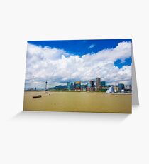 Macau cityscape Greeting Card