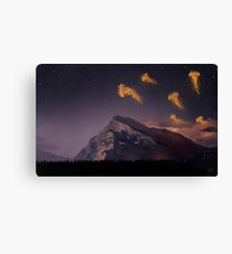 Space travelers Canvas Print