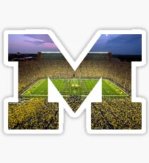 University of Michigan- M Sticker