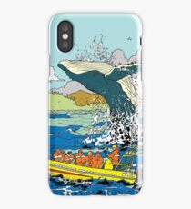Jumping Whale iPhone Case