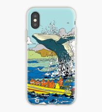 Jumping Whale iPhone Case