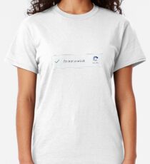 I'm not a robot - captcha shirt Classic T-Shirt