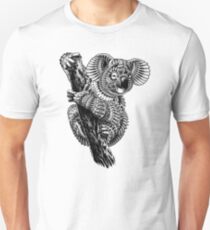 Koala orné T-shirt unisexe