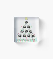 Merry Dusty Christmas! Acrylic Block