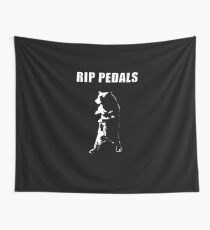pedal the bear rip Wall Tapestry