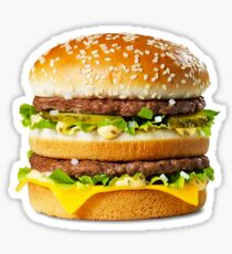 Burger Sticker