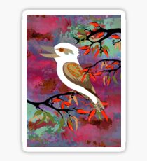 BushFire Kookaburra 10 Sticker