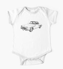 Mercedes Benz 300 sl Illustration One Piece - Short Sleeve