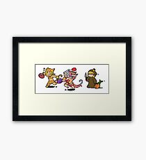 Halloween Genome Gerahmtes Wandbild