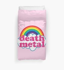 Death Metal Rainbow (Original) Duvet Cover