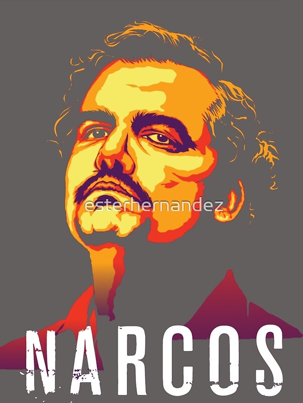 Narcos Drawing: Posters | Redbubble