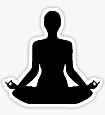 yoga / yogini Sticker