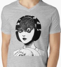 Woman With Special Eyeball Men's V-Neck T-Shirt