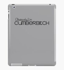 Obviously I'm Cumberbitch iPad Case/Skin