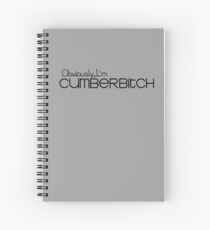 Obviously I'm Cumberbitch Spiral Notebook