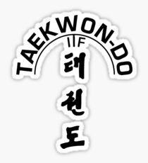 taekwondo stick figure