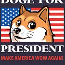 Doge For President by Tabner