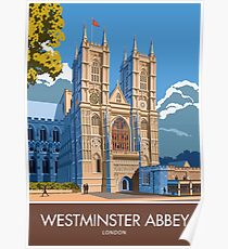 Westminster Abbey, London Poster