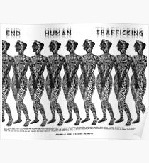 End Human Trafficking Poster Poster