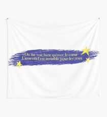 Le Petit Prince - Little Prince - See with the heart Wall Tapestry