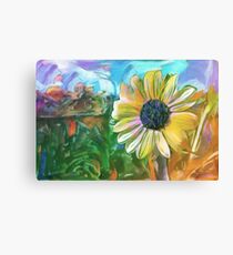 Foreground Flower Canvas Print