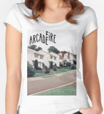 Arcade Fire Women's Fitted Scoop T-Shirt