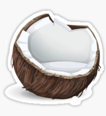 Glitch furniture armchair coconut armchair Sticker