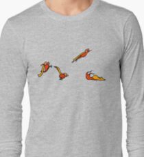 Superkid sequential art Long Sleeve T-Shirt