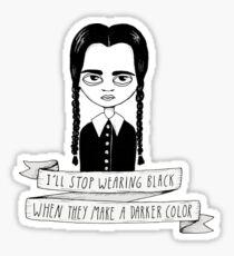 Wednesday Addams Sticker