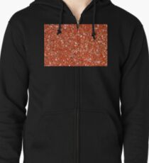 Fake Granite Zipped Hoodie
