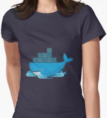 Docker Moby Whale Women's Fitted T-Shirt