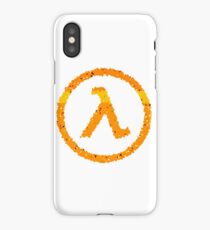 Half Life Lambda logo iPhone Case/Skin