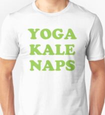 yoga kale naps Unisex T-Shirt