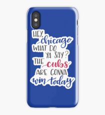 Hey Chicago - Go Cubs Go iPhone Case/Skin