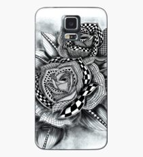 Tattoo Rose Greyscale Case/Skin for Samsung Galaxy
