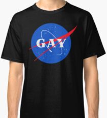 Nasa Gay Pride Logo Classic T-Shirt