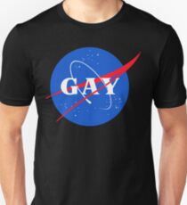 Nasa Gay Pride Logo Unisex T-Shirt