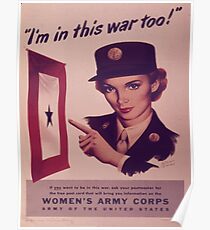 Vintage poster - Women's Army Corps Poster