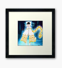 Journey - White Robe Framed Print