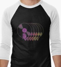 Camiseta ¾ bicolor para hombre Afrovinyl Continuum