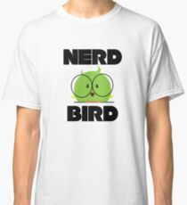 Nerd Bird with glasses Classic T-Shirt