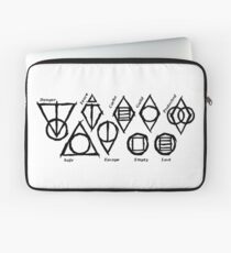 Skyrim Shadowmarks Laptop Sleeve