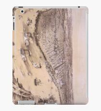 Vintage Pictorial Map of New Orleans (1851) iPad Case/Skin