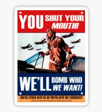 Fake propaganda Sticker