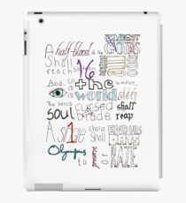 The Great Prophesy iPad Case/Skin