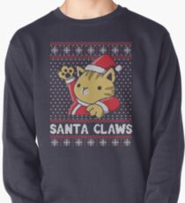Xmas ugly sweater Cat Santa Claws Pullover