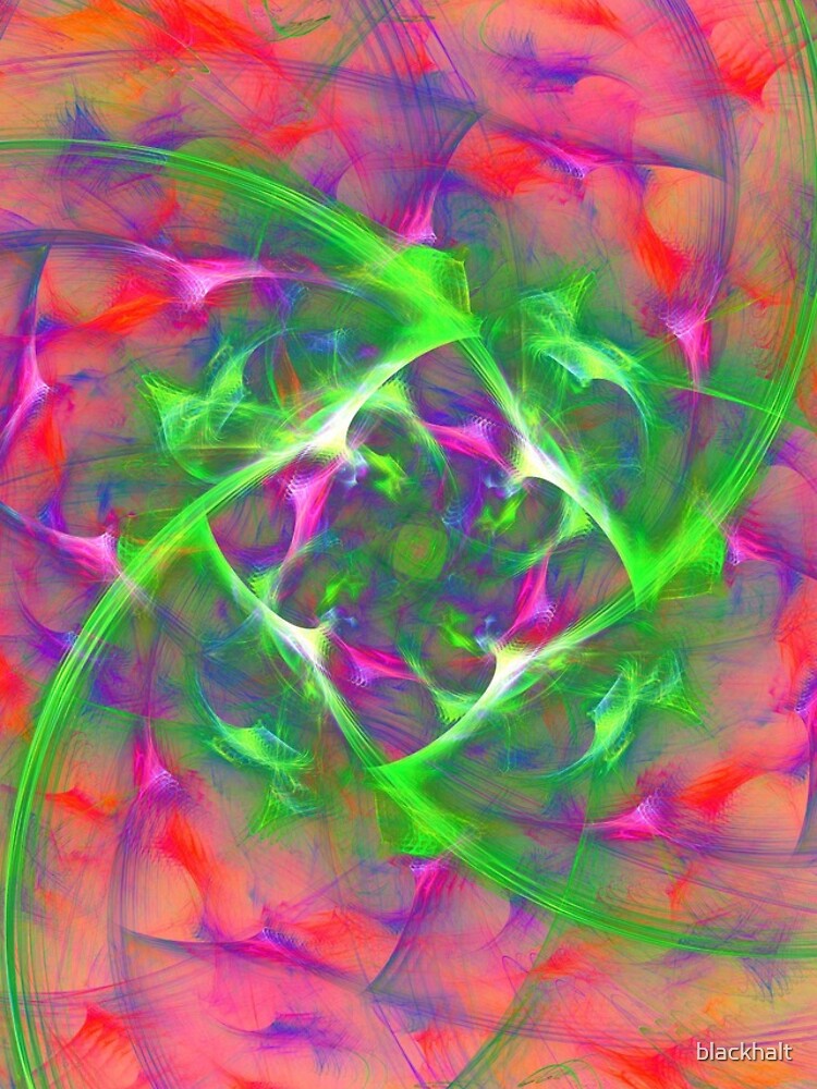 At the beginning of the rotation #fractal art by blackhalt