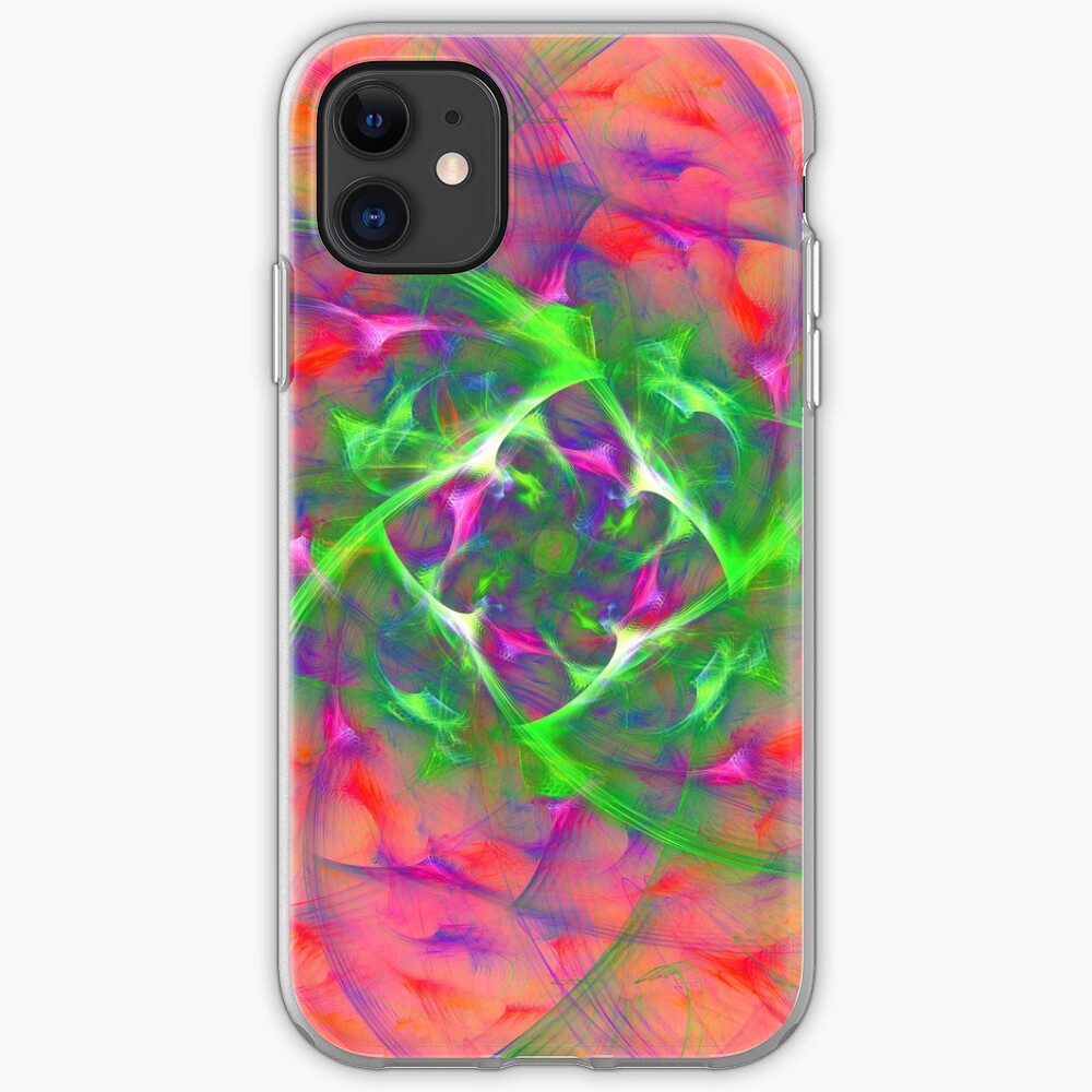 At the beginning of the rotation #fractal art iPhone Case & Cover