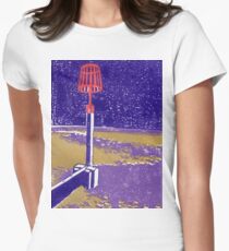 Seaview Fire Beacon in Purple Women's Fitted T-Shirt